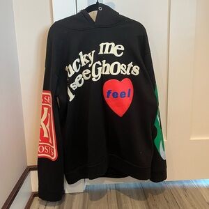 Black Kanye hoodie, size medium